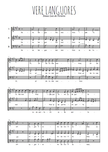 Tomas Luis de Victoria - Vere languores